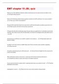 EMT chapter 10 JBL quiz Questions With Answers Graded A+ Assured Success