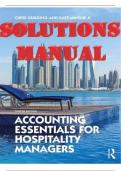 ACCOUNTING ESSENTIALS FOR HOSPITALITY MANAGERS 4TH EDITION CHRIS GUILDING, KATE MINGJIE JI TEST BANK 