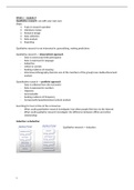 Samenvatting BRM 2 - Module A, B, en C - Lecture notes + articles - IBA Year 2