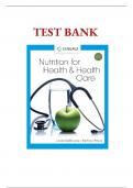 Comprehensive Test Bank for Nutrition for Health and Health Care, 8th Edition by Linda DeBruyne & Kathryn Pinna – Essential Study Resource! | Complete Parts