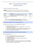                            BIOS 252 Week 1 Lab: Muscle Structure         