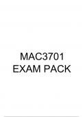 MAC3701 Exam pack 2024(Application of Management Accounting Techniques)Questions and answers)