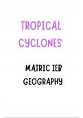 Tropical Cyclones IEB 2024 Notes