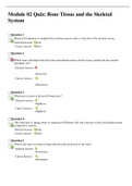 G150/PHA1500 - Module 02 Quiz: Bone Tissue and the Skeletal System - 2019/20. Attempt Score 20/20.