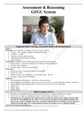 Case Study Assessment & Reasoning GI GU System, Jenna Simpson, 24 years old, (Latest 2021) Correct Study Guide, Download to Score A