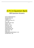 A..P..E..A..-Question Bank  (HEALTH PROMOTION (31)  NEUROLOGICO (63)  HOMBRE   (27)  CARDIOVASCULAR  (97)  ETS     (29)  DERMATOLOGIA  (68)  MUJER    (40),   DIGESTIVO    (91)  ORTOPEDIA (64)  ENDOCRINO  (63)  HEMATOLOGIA  (56)  PSICOLOGIA   (49)  RENAL  