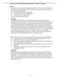 Psychiatric-Mental Health Nursing 8e Videbeck/Psychiatric-Mental Health Nursing 8e Videbeck. Verified Answers By Gold Level Expert