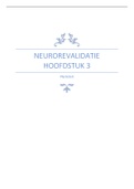 Neurorevalidatie Hoofdstuk 3: plasticiteit