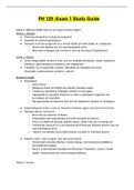 PH 129 -Exam 1 Study Guide.