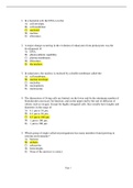 BIOCHEM OFFICIAL EXAM combined Questions and Answers Graded A