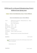 Exam (elaborations) NURS 6501N (NURS 6501N) 