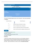 UPDATED, UWorld Prioritization Nursing Test-Questions and Answers (Verified 2021)