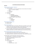 NURS 5335: CV/LIFE SPAN AND VASCULAR. STUDY GUIDE.