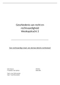 uitwerking weekopdracht 3: een rechtvaardige staat, democratie