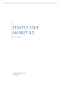 Strategische Marketing: samenvatting  en gastcolleges.