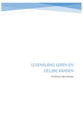 Samenvatting  Levenslang Leren En Gelijke Kansen (P0S64A)