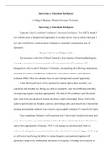 Improving my EI.docx    Improving my Emotional Intelligence  College of Business, Western Governors University  Improving my Emotional Intelligence  Using my Global Leadership Foundation s Emotional Intelligence Test (GEIT) results, I have selected areas 