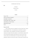 C206 Task 2 CC A2.docx  RUNNING HEAD: C206 TASK 2                                                                                                            C206  C206 Task2  Western Governors University   Contents  Purpose of CSR  €¦ €¦ €¦ €¦ €¦ €¦ €¦ €¦