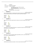 HLTH 501 Quiz 1 COMPLETE SOLUTIONS QUESTIONS AND ANSWERS 100% SATISFACTORY