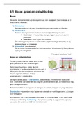 Samenvatting biologie h5.1 bouw, groei en ontwikkeling