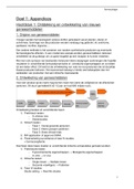 Samenvatting appendices deel 1 farmacologie