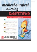 Medical-Surgical Nursing Demystified (Demystified Nursing) by Mary Digiulio, James Keogh 