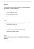 NURSING 6005 Pharm Quiz 3 WITH ANSWERS