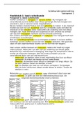 Samenvatting van hoofdstuk 1,2 en 3 havo 5 (Chemie)