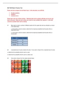 MAT 1500 - Week 4 Practice Test. Questions & Answers. Complete Solutions. A+ Graded.