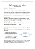 Samenvatting thema 3: stofwisseling in de cel - Biologie voor jou VWO 5