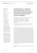 SLOfit Lifelong: A model for  leveraging citizen science to  promote and maintain physical  f  itness and physical literacy  across the lifespan