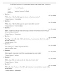 Exam (elaborations)STRUCTURE AND FUNCTION OF HUMAN BODY  (G150 / PHA1500) 