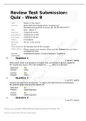 NURS 6053_Patho week 9 quiz [100% out of 100]