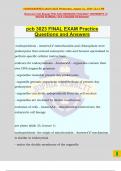 pcb 3023 FINAL EXAM Practice Questions and Answers