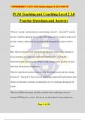 PGM Teaching and Coaching Level 2 3.0 Practice Questions and Answers