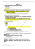 NR 511 Week 1 Advanced Pharmacology Quiz and Answers 100% Correct (Oct 2020)NR 511 Differential Diagnosis And Primary Care Practicum