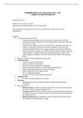 NURSING NUR1211C study guide exam 1 OB / NUR3411C Maternal Newborn