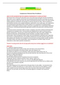 NURS 6531 / NURS6531  Midterm Exam Review (Week 1-6) Competencies of Advanced Nurse Practitioners / ORGANIZED Midterm Exam Review