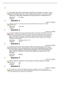 NURS 6521Pharmacology Midterm Test. LATEST