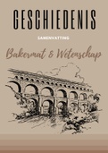 Geschiedenis samenvatting thema's bakermat en wetenschap