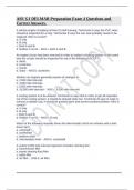 ASE G1 DELMAR Preparation Exam 4 Questions and Correct Answers.