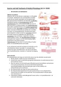 Samenvatting hoofdstuk 6 van Guyton and Hall Textbook of Medical Physiology: contractie van skeletspieren