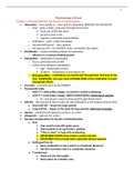 Exam (elaborations) Pharmacology ATI Exam Study Guide Review Chamberlain College of Nursing (Pharmacology ATI Exam Study Guide Review Chamberlain College of Nursing)