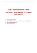 NURS 6660 MidTerm Answer (2 Versions), NURS 6660 Final Exam Answers (4 Versions),  Verified And Correct Answers, Secure HIGHSCORE. Latest 2021