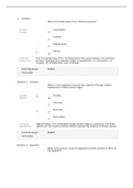 Chamberlain College of Nursing NR507 Week 4 Midterm Exam (Version 7, 60 Q/A) / NR 507 Week 4 Midterm Exam (New 2022/2023): Advanced Pathophysiology