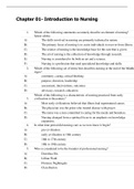 Test Bank Fundamentals of Nursing - The Art and Science of Nursing Care 7th edition Taylor (all chapters_deeply elaborated) | Test Bank For Fundamentals Of Nursing: The Art And Science Of Nursing Care Seventh, North American Edition Edition (questions,ans