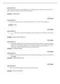 MAN 4151 Exam 1 Study Guide- Florida International University