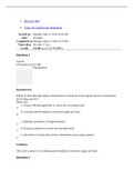 BUS 120 Graded Exam 3 Study Guide- Straighterline