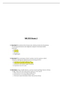 NR 222 Exam 1 (Real Exam Additional Questions-Answers) 2021