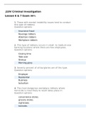 CJ J10V lessons 6 and 7 exam